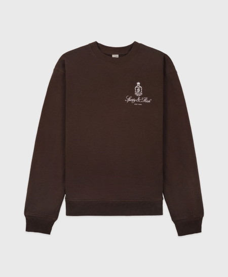 Vendome Crewneck - ChocolateWhite