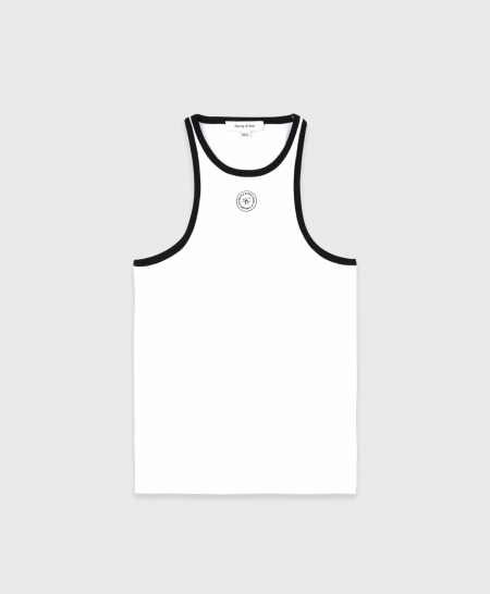 SRHWC Ribbed Tank White