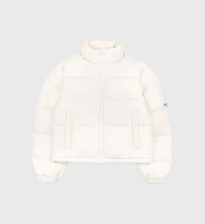 Photo Crown L.A. Puffer Jacket - Cream