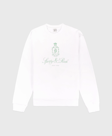 Vendome Crewneck - WhiteSage