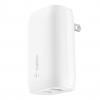 Foto Cargador de pared Belkin USB-Cx1 y USB-Ax1 37W - Blanco